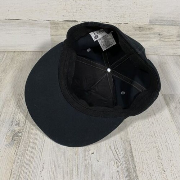 Disney Parks Mickey Mouse Fitted Hat Black Graffiti Hip Hop Stretch Cap Adult OS - Picture 5 of 6